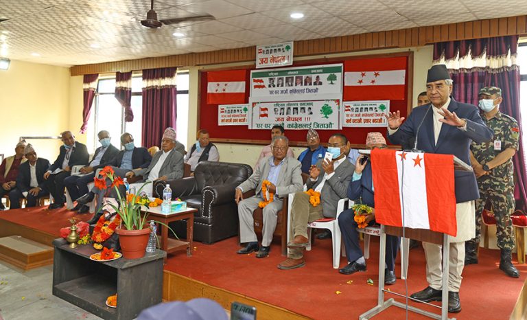 गठबन्धनलाई बचाउनुपर्ने आवश्यकता छ : प्रधानमन्त्री देउवा
