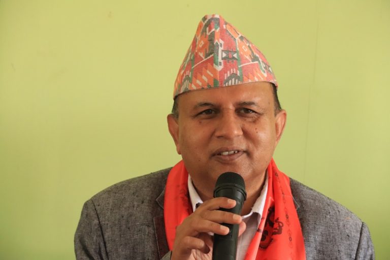 एमाले चुनावमा एक्लै लड्छ : पोख्रेल