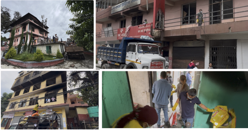 बुढानिलकण्ठ नगरपालिका वडा नम्बर ११,१० र १२ को कार्यालय र त्यहाको दृश्य